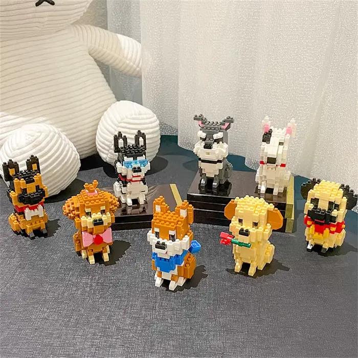 Micro mini blocs de construction pour chien de compagnie