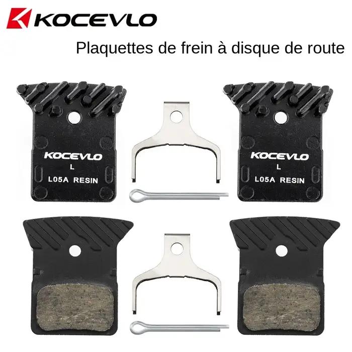 2 paires de plaquettes de frein glacées en résine Kocevlo L05A pour étrier
