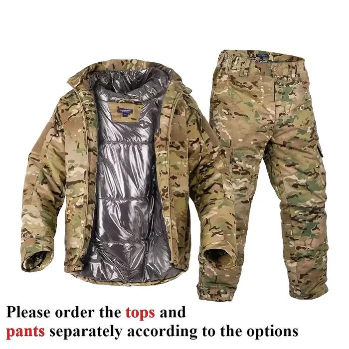 Veste tactique veste tactique homme hiver chasse Camouflage randonnée chaud à capuche manteau de Combat chasse Camping manteaux