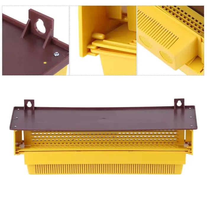 PerfecYellow-Piège en Plastique Ventilé par Escalade, Outil d'Apiculture