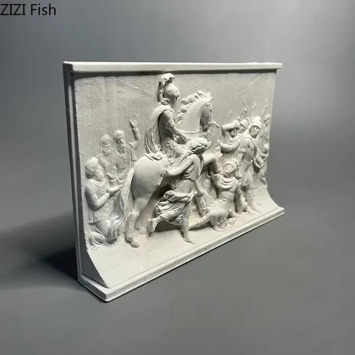 Figurines d'impression stéréoscopiques de guerrier romain