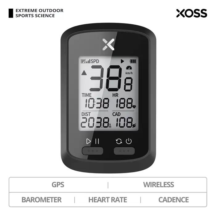 XOSS-Ordinateur de vélo G + GPS, compteur de vitesse de vélo sans fil, vélo de route VTT, étanche, B