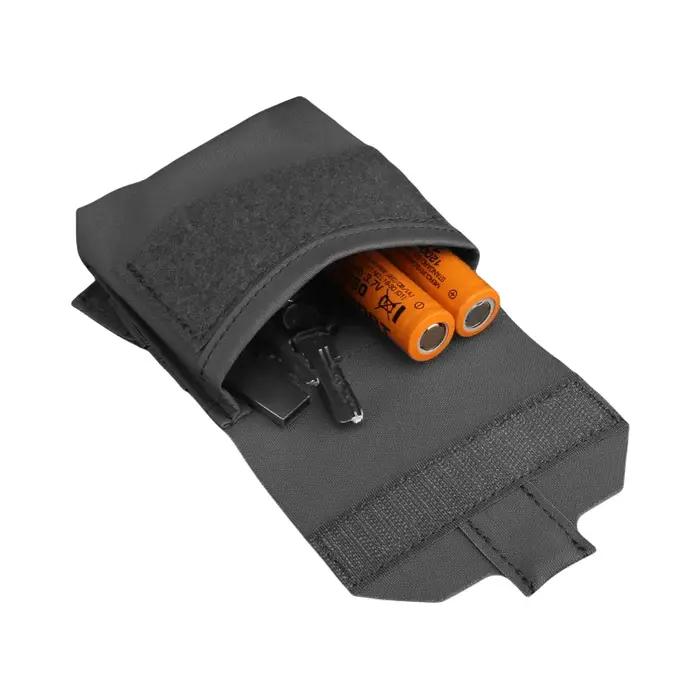 Sac de magazine pour pistolet de chasse, sac magnétique simple rapide de 9mm, double pistolet à air de chasse avec clip de support en nylon
