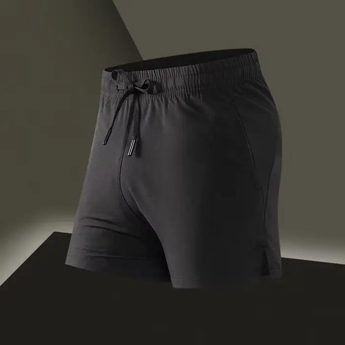 Shorts de course pour homme en polyester - Séchage rapide et respirant - Idéal pour la course à pied et les journées chaudes