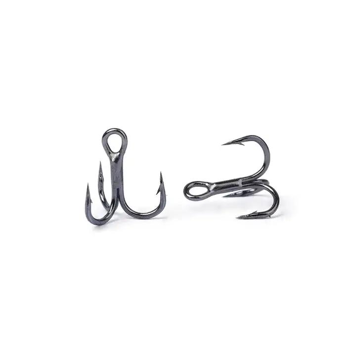 OUTKIT 10 pièces 3x crochet triple rond Super tranchant solide antirouille acier à haute teneur en c