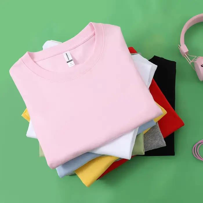 T-shirts 100% coton pour hommes et femmes