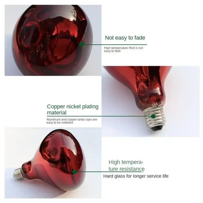 Lampe de thérapie chauffante infrarouge réglable, ampoule de physiothérapie, soins du corps, institu