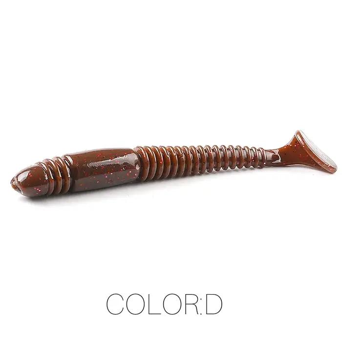 Super Concentinent Swing Impact Ring Shad leurre de pêche doux 8 cm/10 cm appâts Swimbait gabarits