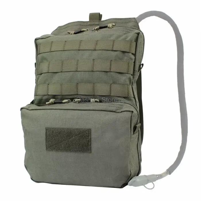 Sac à dos tactique hydratation 3L pour chasse et airsoft, compatible gilet JPC SPC avec poche MOLLE