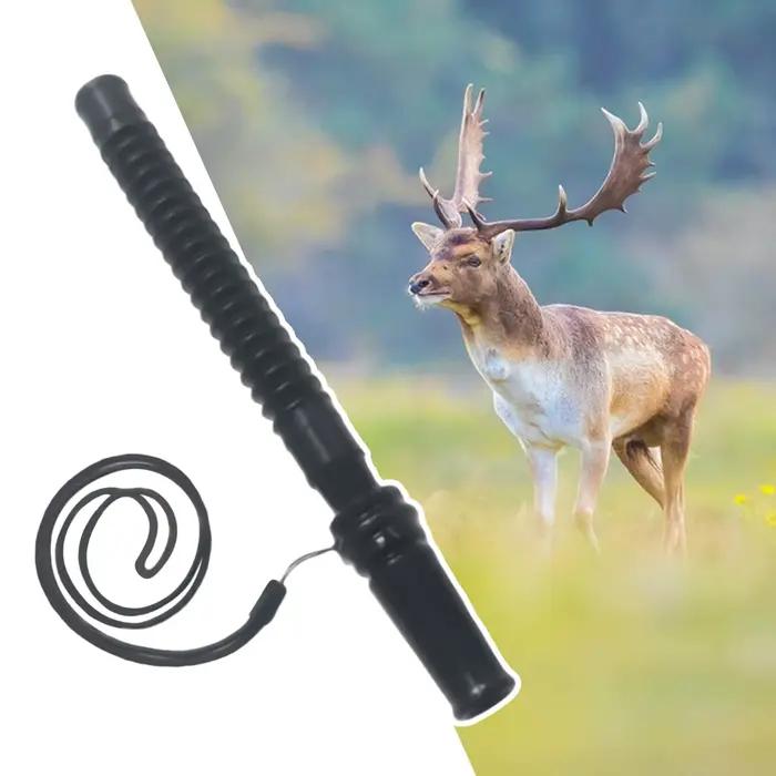 Équipement de chasse appel cerf portable - leurre avec vocalisations réalistes pour sons matures et jeunes
