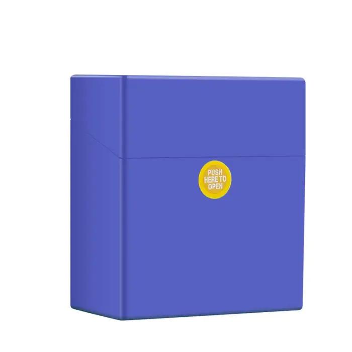 Nouveau étui à cigarettes paquet de 50 pièces grande capacité Portable en plastique poche Cigarettes