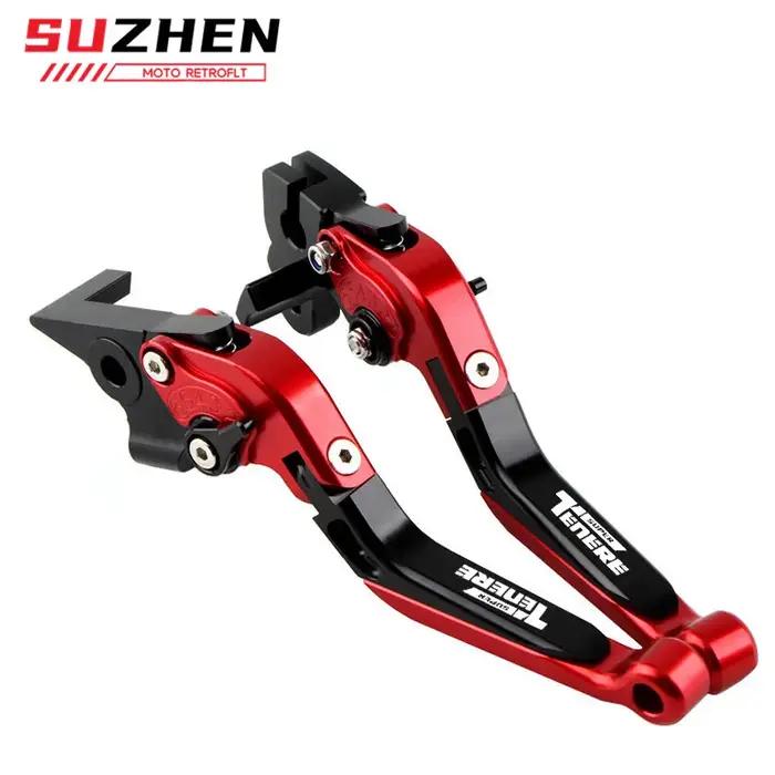Levier d'embrayage de poignée de freins extensibles pliables réglables CNC pour SuperTenere XT1200ZE 2012-2016 Super