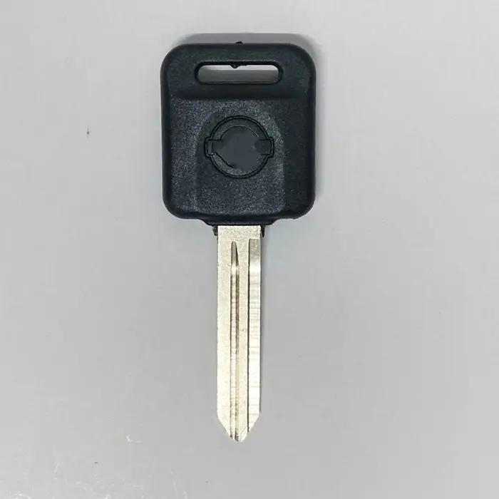 10 pièces/lot clé de voiture lame tête en plastique clé de porte vierge pour Nissan Bluebird Tiida S