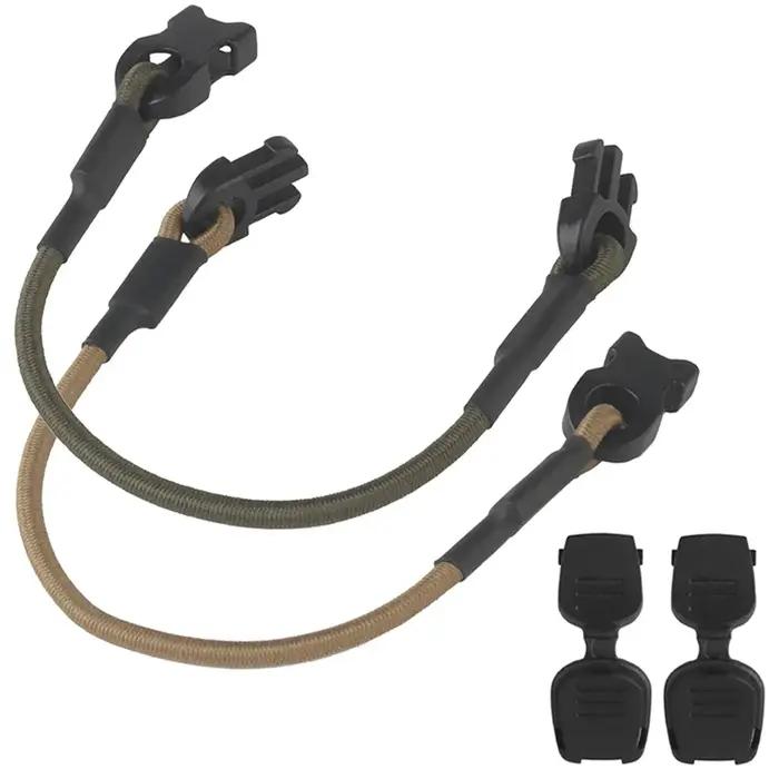 Sangle élastique tactique fixation rapide multi-usage organisation équipement MOLLE chasse airsoft