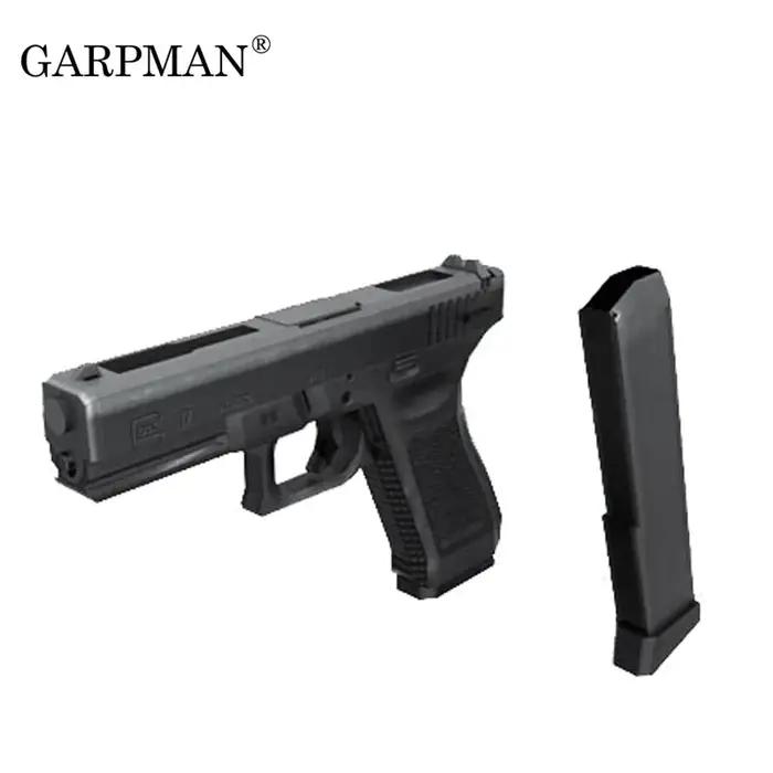 Pistolet artisanal en papier 1:1 G17/18 jouet de science-fiction et fantasy pour adultes occasions spéciales construction artisanale