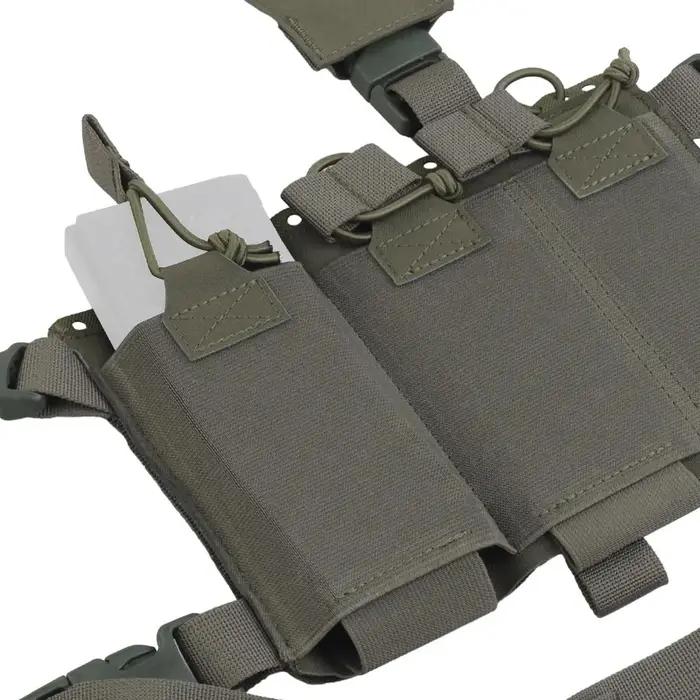 Gilet tactique de poitrine à système Molle découpé