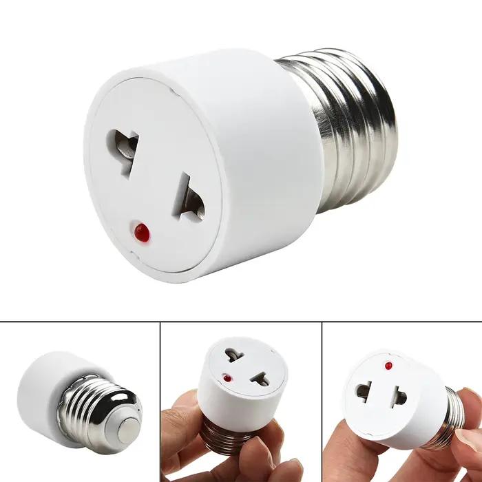 Base de lampe E27, prise US/EU, support d'ampoule, adaptateur de Base d'ampoule, convertisseur de do