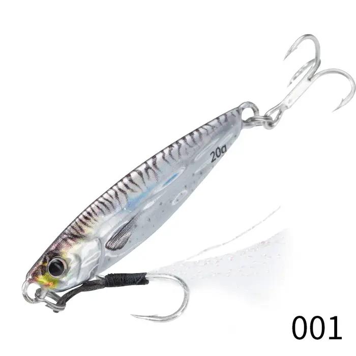 Hunthouse-Leurre métallique rigide coulant, appât Élidéal pour la pêche en eau salée, au brochet ou