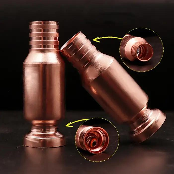 Siphon en cuivre rouge pour ravitaillement essence carburant sécurité tuyau auto-amorçant flexible pour automobilistes passionnés