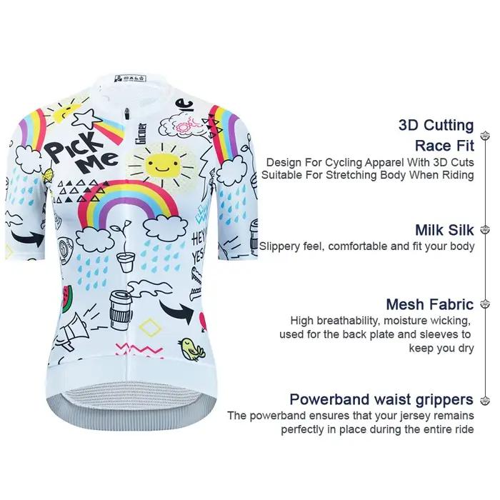 Maillot de cyclisme léger à séchage rapide pour femme vêtements de vélo de montagne été polyester élasthanne respirant anti-transpiration fermeture éclair complète tricoté court manches occasion sportive randonnée offrir