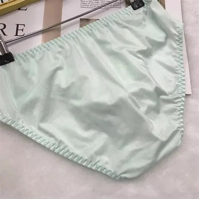 Caleçons pour hommes en soie imprimée avec poche U convexe taille basse confortables pour homme occasions spéciales