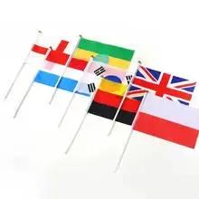 Drapeaux du monde entier peints à la bombe pour Pologne Allemagne et autres pays support photo studio fonds de décoration occaions spéciales