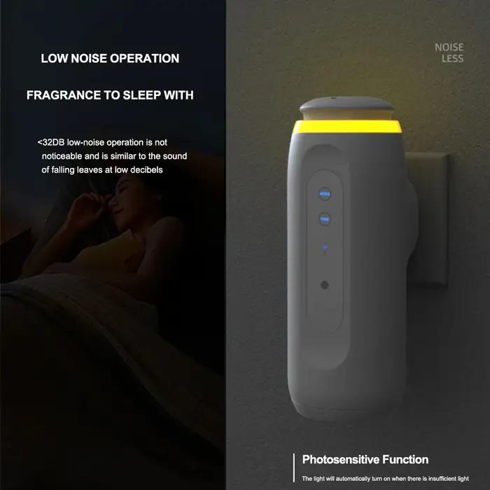 Diffuseur intelligent Portable NAMSTE jusqu'à 300 m3 couverture diffuseur d'huile à brancher pour hu