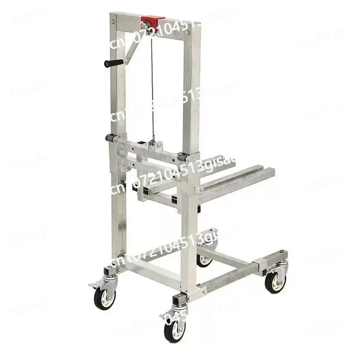 Chariot de manutention pliable et rétractable réglable pour charges lourdes 60 kg – Chariot élévateur portatif