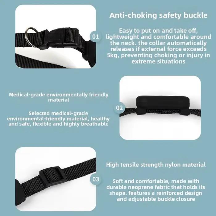 Traceur GPS Bluetooth pour animaux de compagnie, Mini suivi de mouvement, colliers d'alerte, Anti-perte, pour chats et chiots, localisateur Global à distance