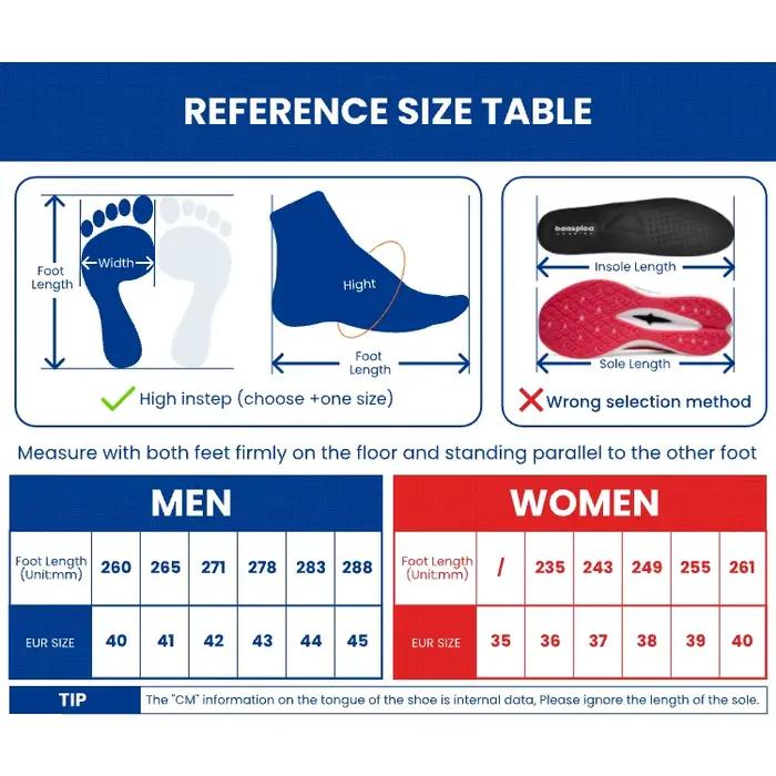 Baasploa-Chaussures de course respirantes et décontractées pour hommes et femmes, chaussures de spor