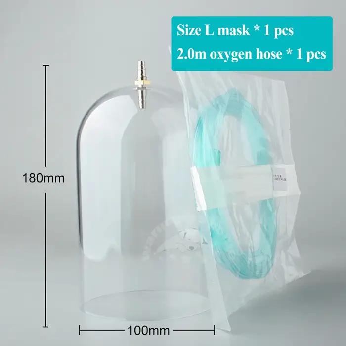 Masque à oxygène pour animaux de compagnie
