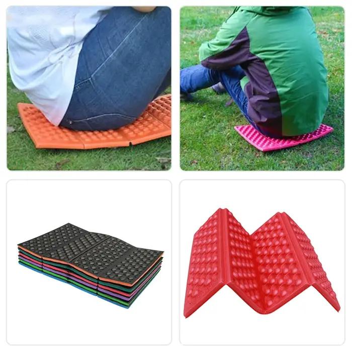 Tapis de Camping pliable et pliable en plein air, coussin en mousse XPE, chaise Portable étanche, ta
