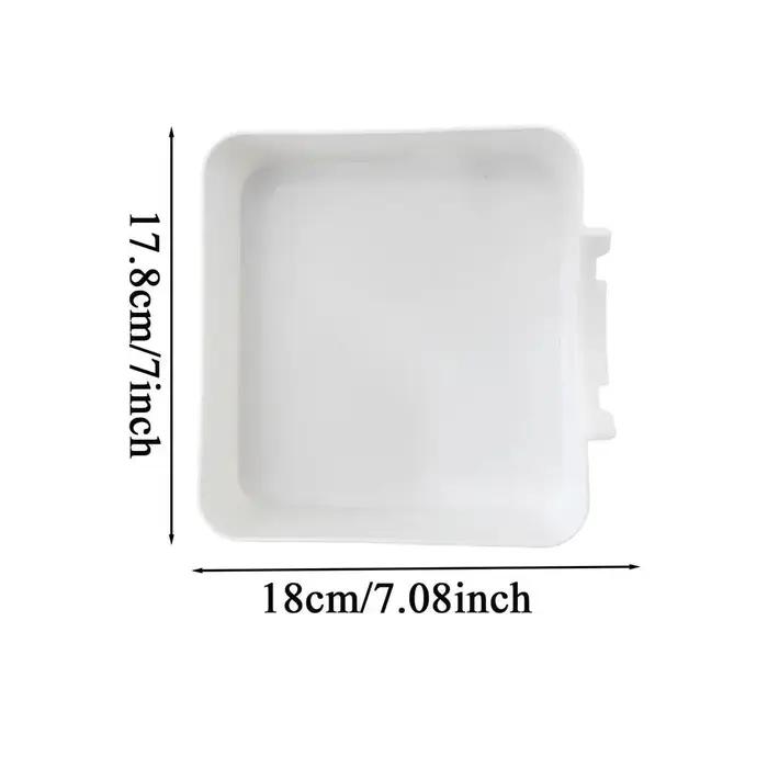 Entonnoir de vidange pour machine à laver, utilisé pour nettoyer le bac de récupération des résidus du filtre anti-peluches, empêchant les fuites d'eau dans la buanderie.