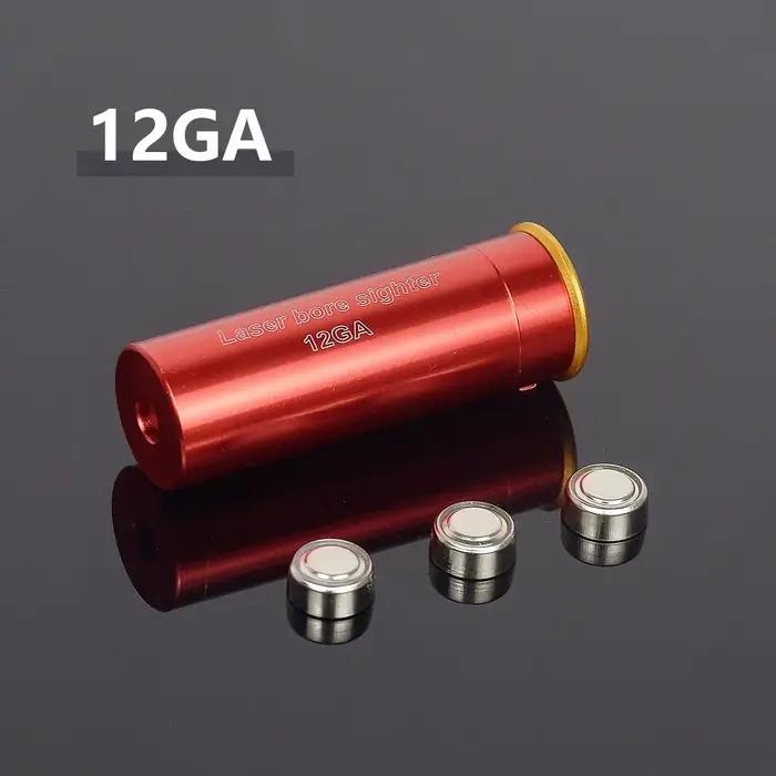 Fusil de chasse Laser à points rouges en laiton 12GA 20GA 5.45x39 7.62x39 9mm.308 22LR, collimateur d'alésage, portée de visée