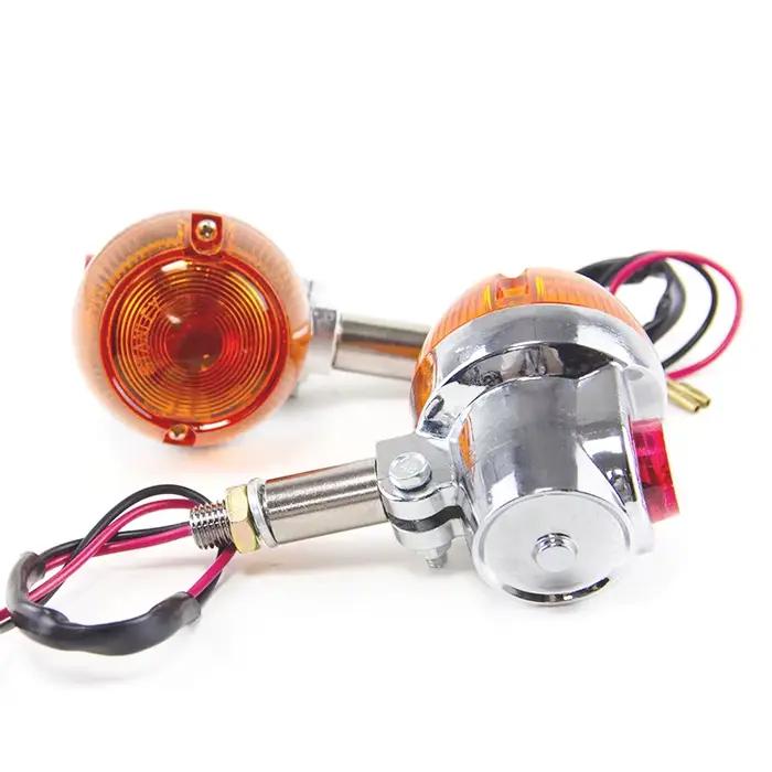 Clignotant Stroboscopique pour Moto Suzuki Gt380 Gt550 Gt750, Ampoule Ambre, Lampe Intermittente, 2