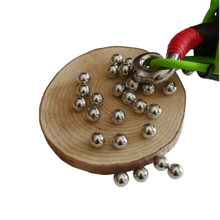 Boules en acier pour tir à la fronde, 1kg, 6mm, 7mm, 8mm, 8.5mm, 9mm, 9.5mm, 10mm, 11mm, 12mm, catapulte de chasse, frappe, munitions de fronde, perle en acier