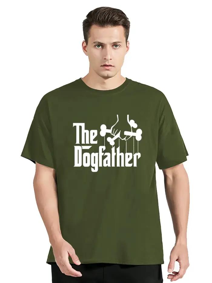 T-shirt à manches courtes pour la fête des pères, streetwear en coton, cadeau d'anniversaire, été