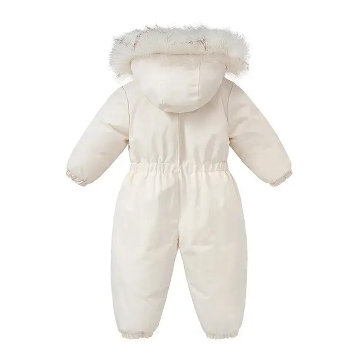 Combinaison de Ski chaude pour bébé, automne et hiver, salopette en velours pour garçons et filles,