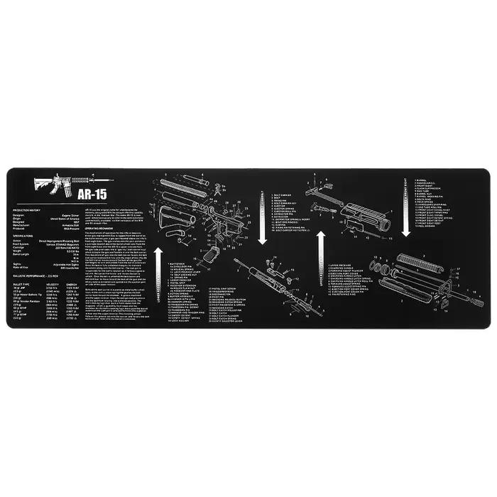 15 AK 47 Remington 870 fusil pistolet smith réparation construire tapis de banc nettoyage en caoutchouc avec pièces