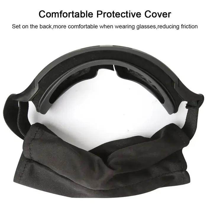 Lunettes tactiques anti-impact pour chasse paintball airsoft - Protection professionnelle CS