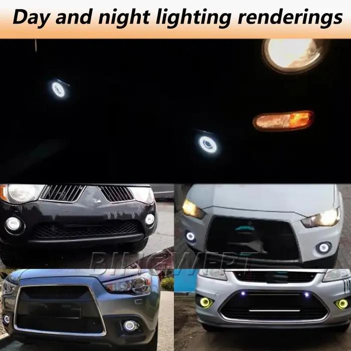 Phares antibrouillard LED Angel Eyes pour Honda Shuttle, lampe H11, antibrouillard de pare-chocs ava