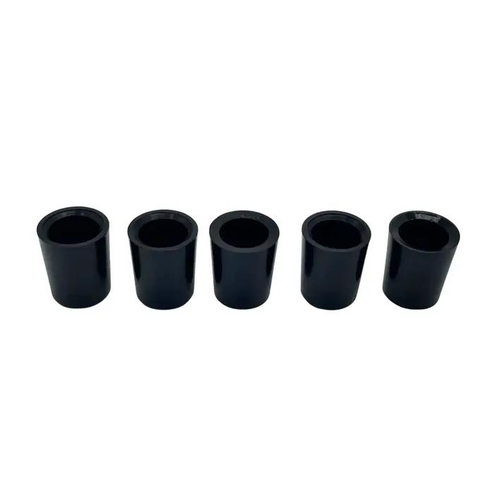 10 embouts de club de golf noirs pour pointes de fer de 0,335/0,350/0,370 pouces, accessoires de gol
