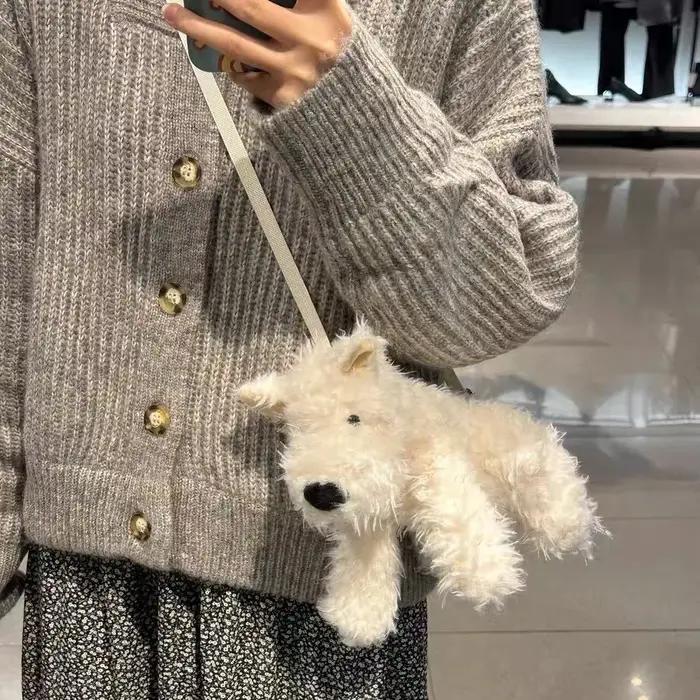 20-40 cm Kawaii West Highland chiot en peluche jouet