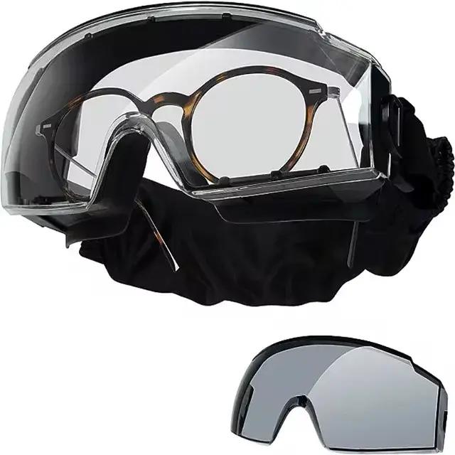 Lunettes tactiques OneTigris sur lunettes - Protection anti-buée interchangeable chasse outdoor
