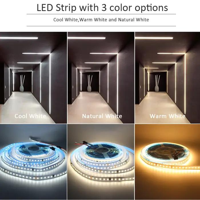 Bande lumineuse Led coulante d'eau courante 24V WS2811, 2835 10M 15M 20M, lampe à bande de course de