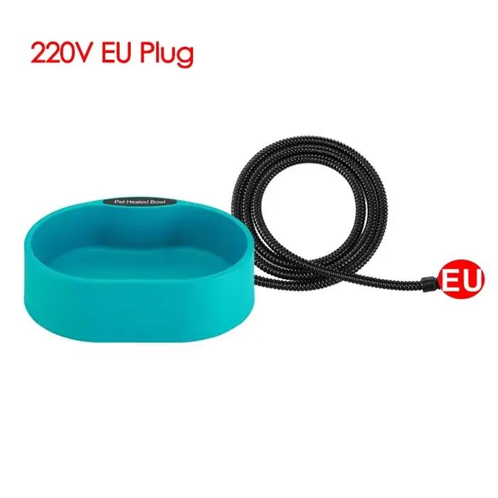Bol à eau chauffant automatique de grande taille 3,7 L, bol à eau automatique pour chiens, chats et animaux, sensible à la température, pour l'extérieur en hiver
