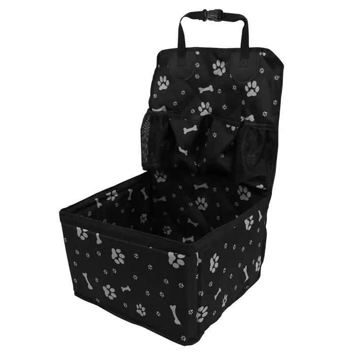 Siège de voiture pour chien avec poches de rangement, housse de siège universelle pour animaux de co