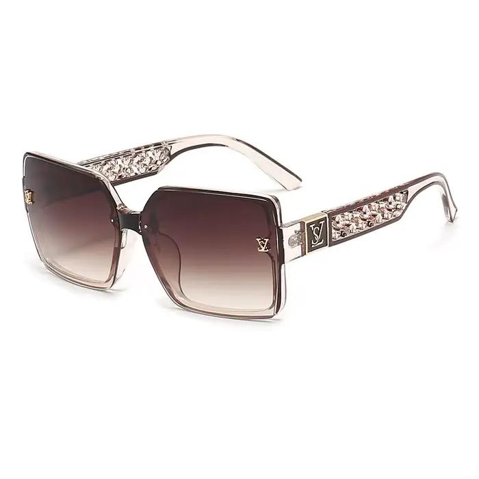 Nouvelles Lunettes de Soleil Glamour 2026 pour Femmes et Hommes – Design Oversize Tendance, Verres C
