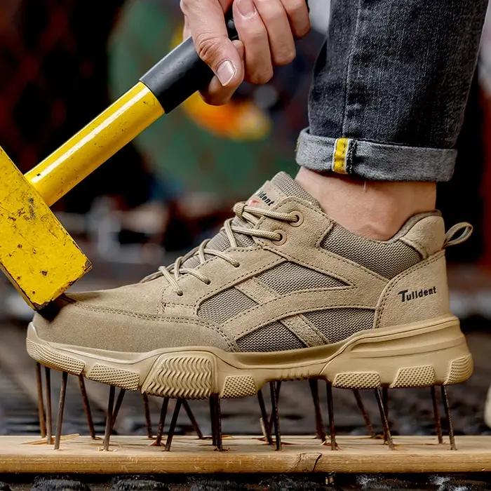 Chaussures de Sécurité avec Capuchon en Acier pour Homme