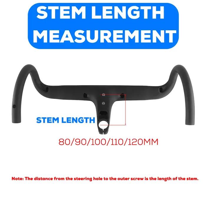 Câble interne de vélo de route RACE, Cockpit de guidon de vélo entièrement intégré en Fiber de carbo